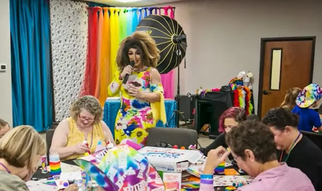 We are done tolerating the … sexualization of our children’: Armed protests arise outside ‘all ages’ drag bingo event hosted by Texas church